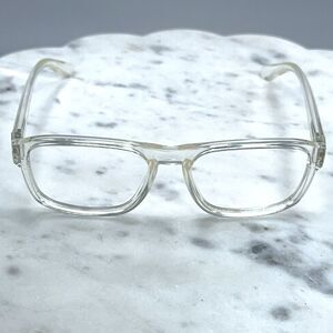Arnette BOBBY 7176 2634 Crystal Clear Square Eyeglasses Frames Only 53-17-145